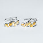 sterling silver coral cufflinks