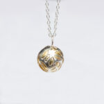 Handmade-ball-pendant-silver