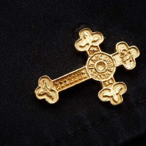 SSC gold vermeil cross