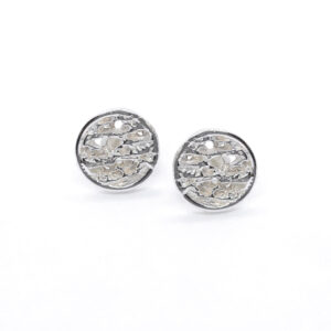Cactus core sterling silver earrings