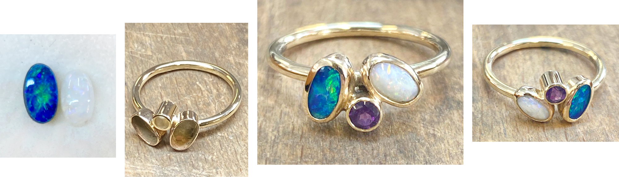 bespoke opal ring