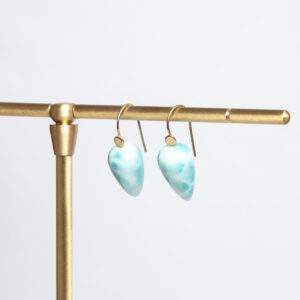 Larimar-Gold-drop-earrings-Jane-Orton