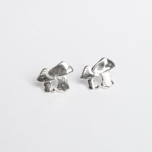 Silver-mushroom-stud-earrings-Jane-orton